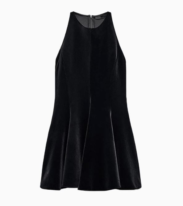 Glamour Samt Kleid