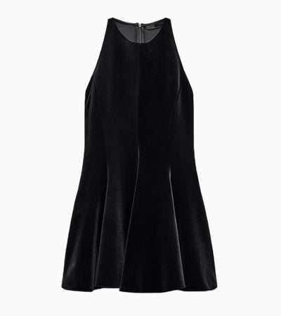 Glamour Samt Kleid