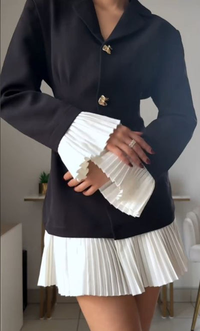 Elegantes Kleid mit Rüschen